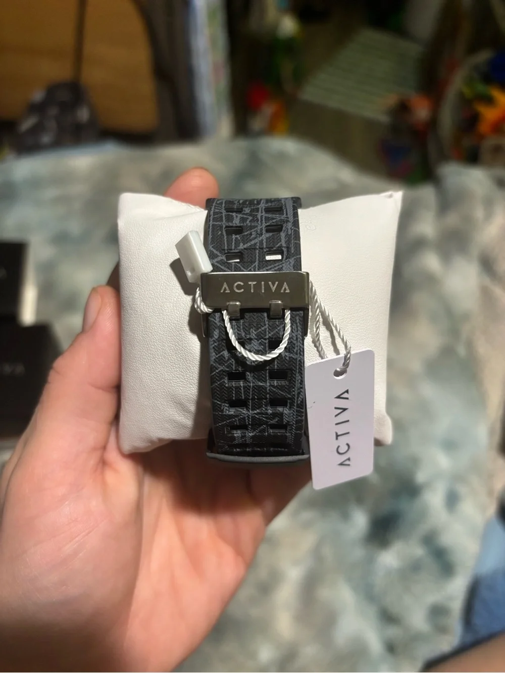 Activa Decus X Invicta Digital Men's Watch - 49mm, Camouflage, Black (ACW8008-00